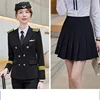 Blazer nero e gonne da donna