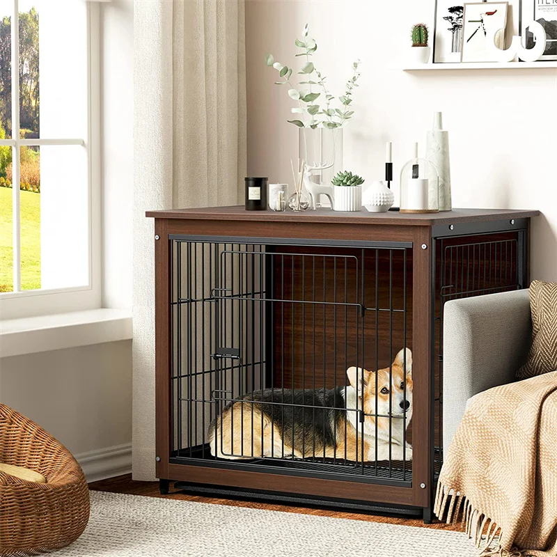 Custom Outdoor Large Pet Dog Cages Wooden Pet Dog Kennel Portable ...