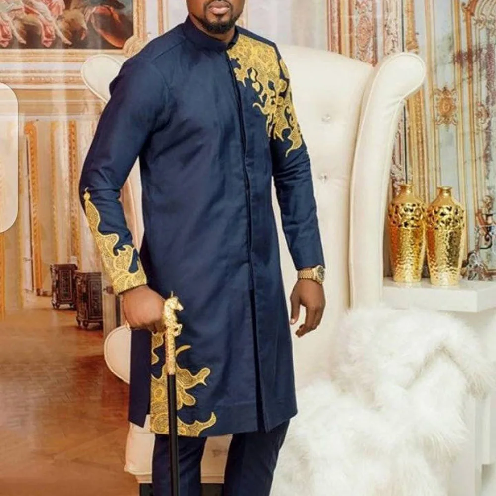 2022 Nigerian Men Vintage Dashiki 