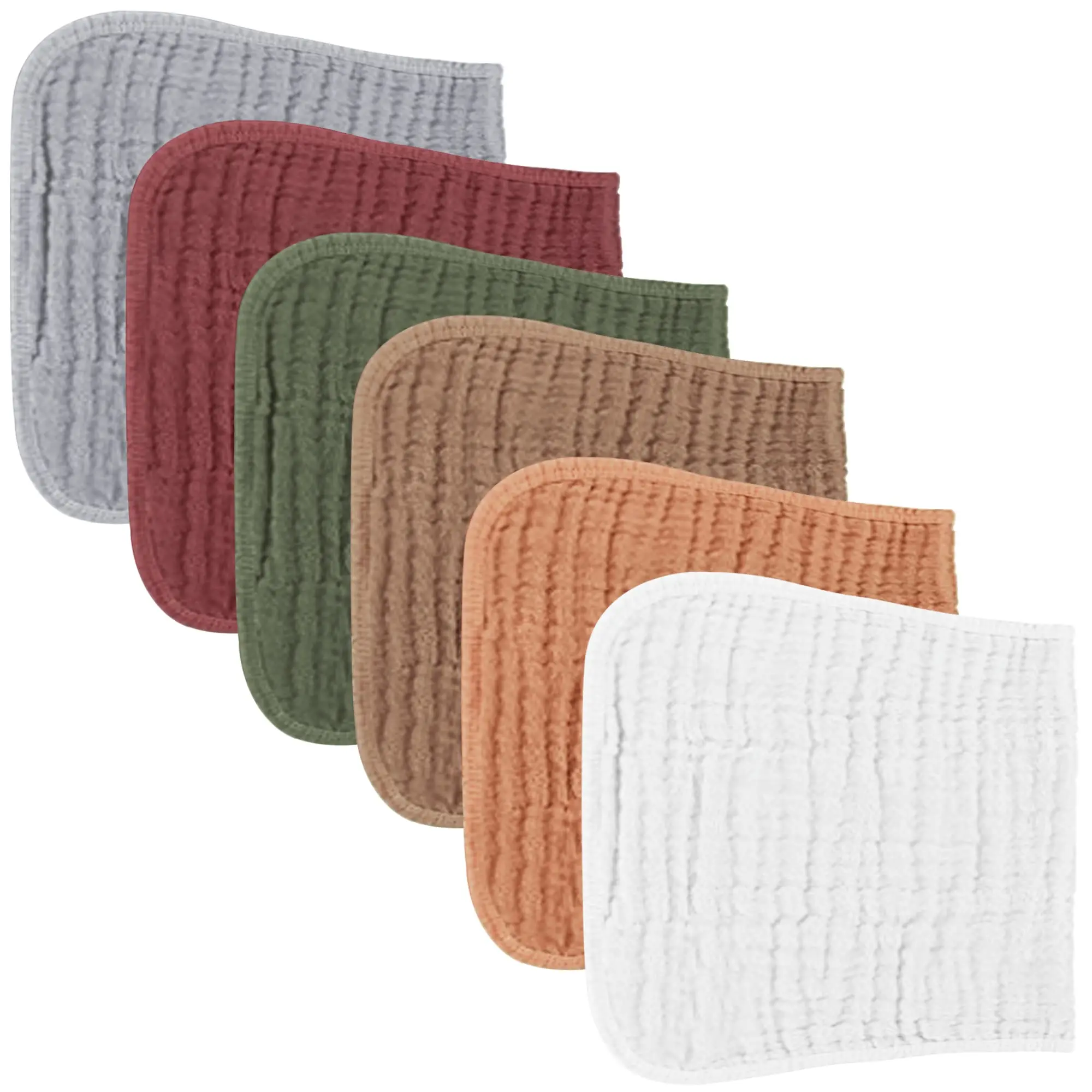 Plain Soft Toweling Baby Burp Cloth,Muslin Burp Cloth For Baby 100