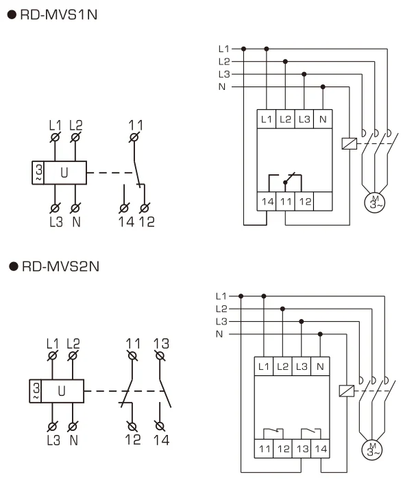 Reletek Digital Monitoring Voltage Protection Relays,125-300v,50hz ...