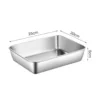 Large size-25*20*5CM-silvery