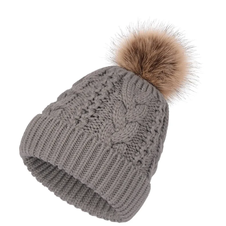 Factory Direct Thick Warm Custom logo Faux Fur Ball Fleece  display picture 1