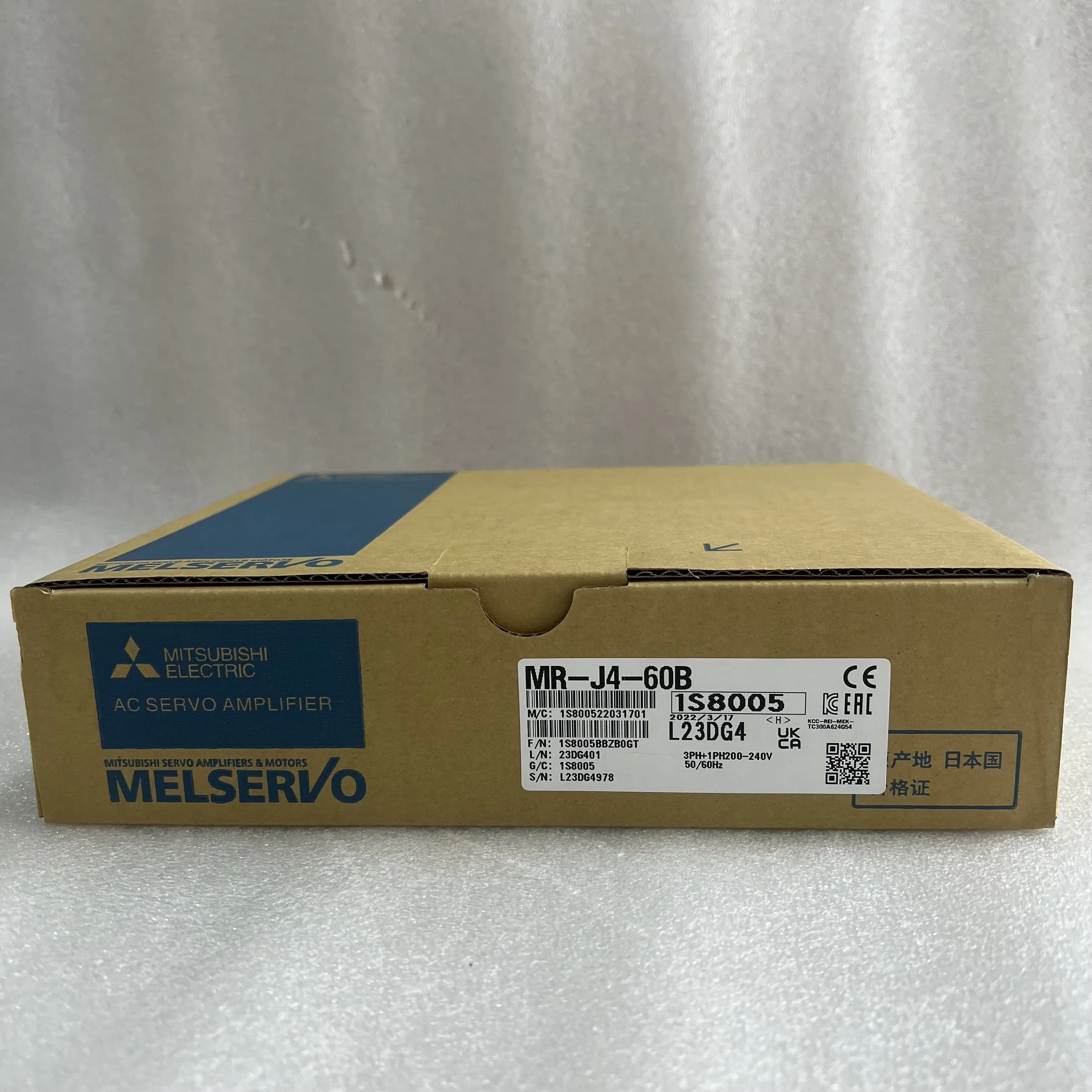 Mitsubishi AC Servo Amplifier MR-J4-60B