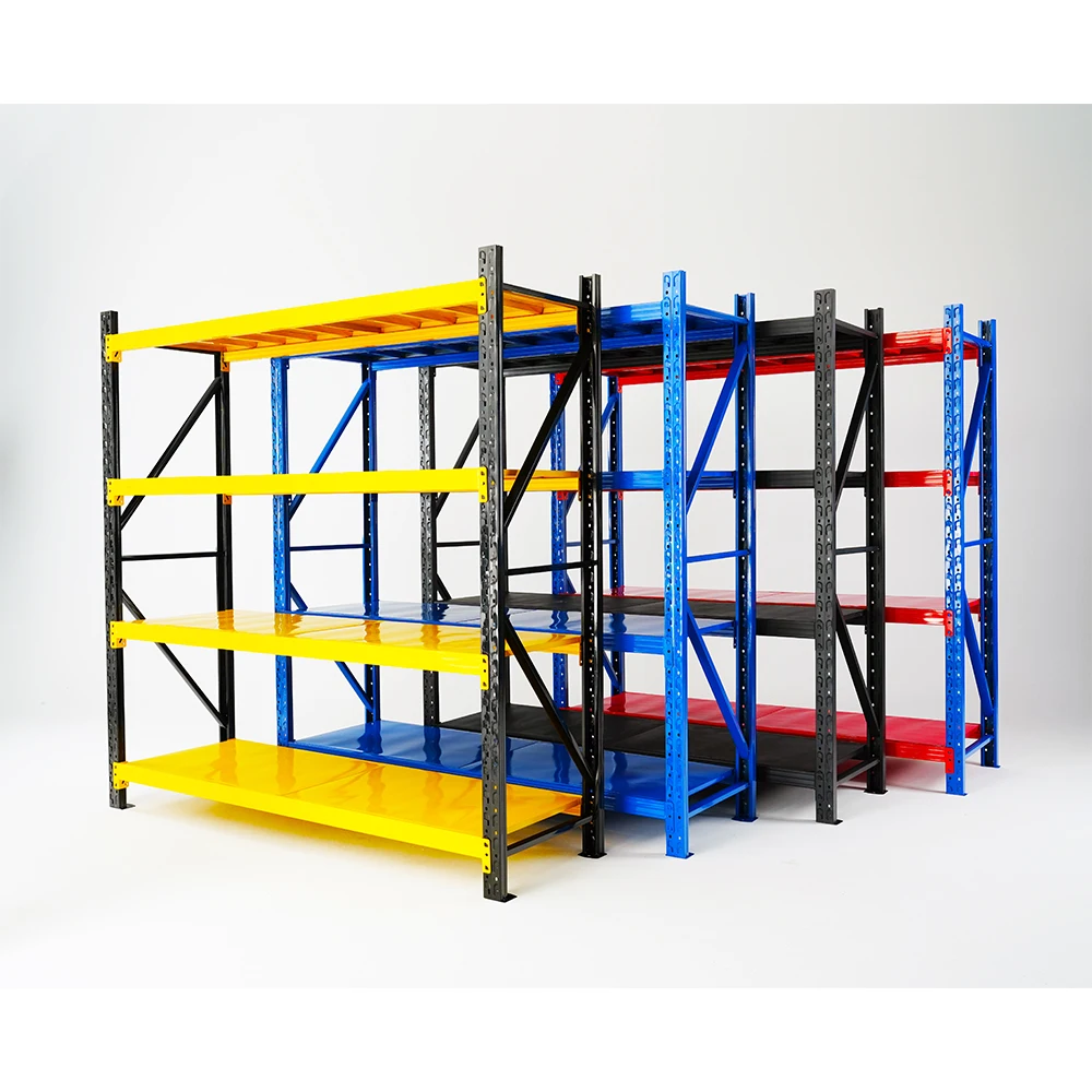 Medium Duty Stock Rack Stacking Racks CE Certified Racking Shelf High ...
