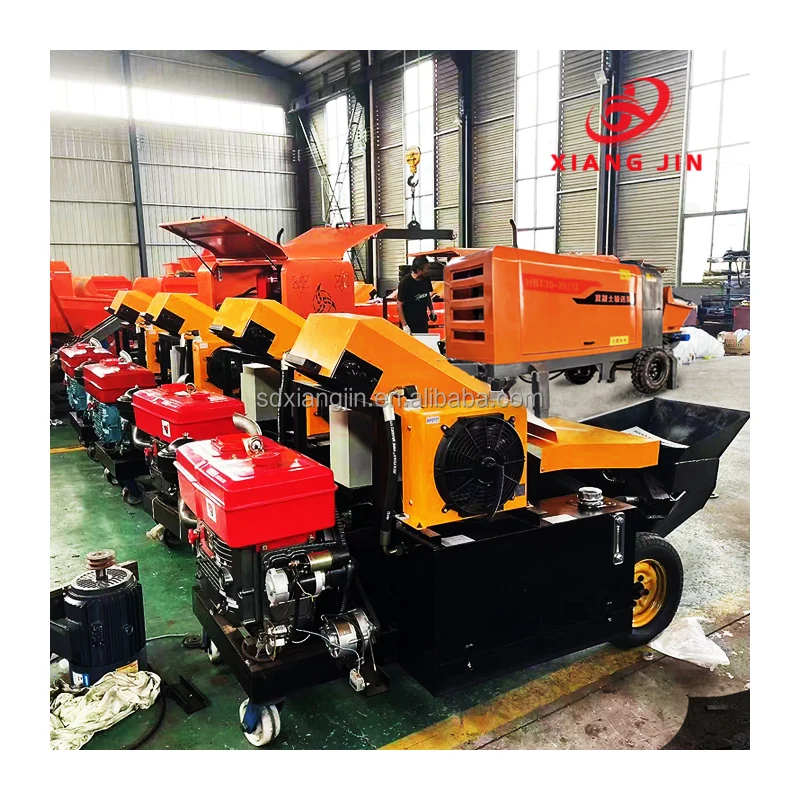 2024 SDXJ  China Mini Diesel Concrete Pump  Contractor and Home Use Industries