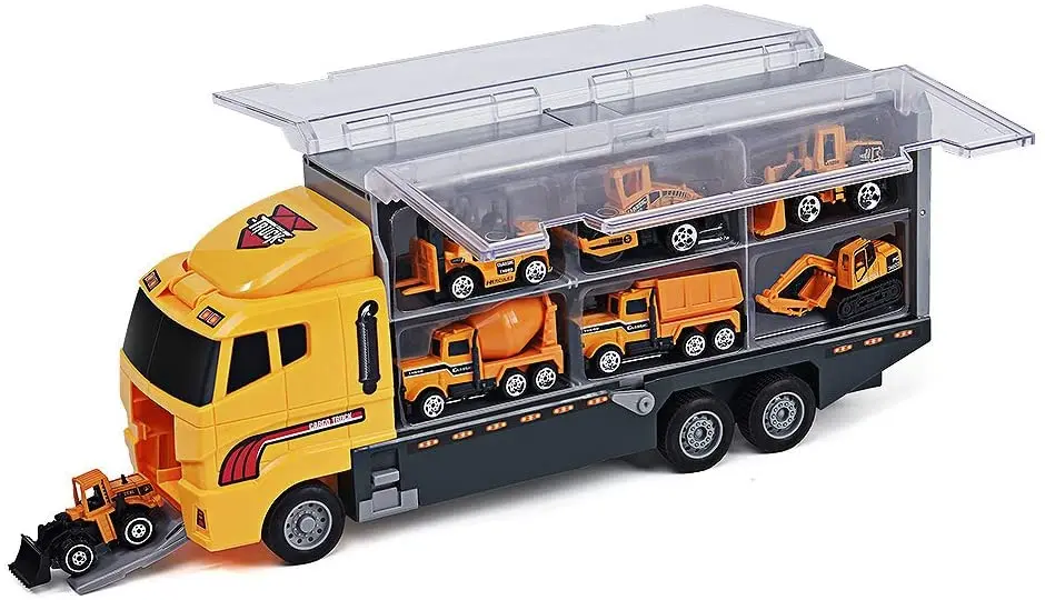 Alloy Container Engineering Storage Cart Vehicle Toy Die Cast Container Construction Truck Alloy Car Toy