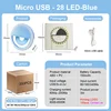 28LED-สีฟ้า