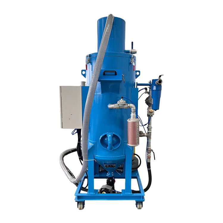 Compact Mobile Sandblaster Unit for Wind Turbine Tower Maintenance Core Components Include Pump and Motor