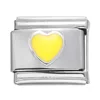 Stainless Steel Heart Module Bracelet--Yellow
