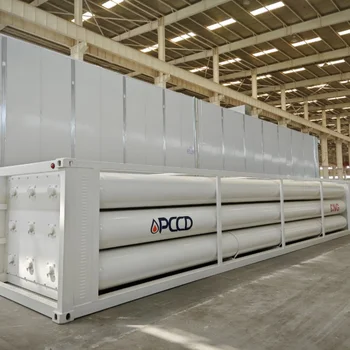 Large Capacity 40FT 12-Tube Bundle Container CNG Tube Skid CNG Cylinder with Factory Price
