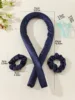 Ensemble de fer à friser 4 pièces bleu marine