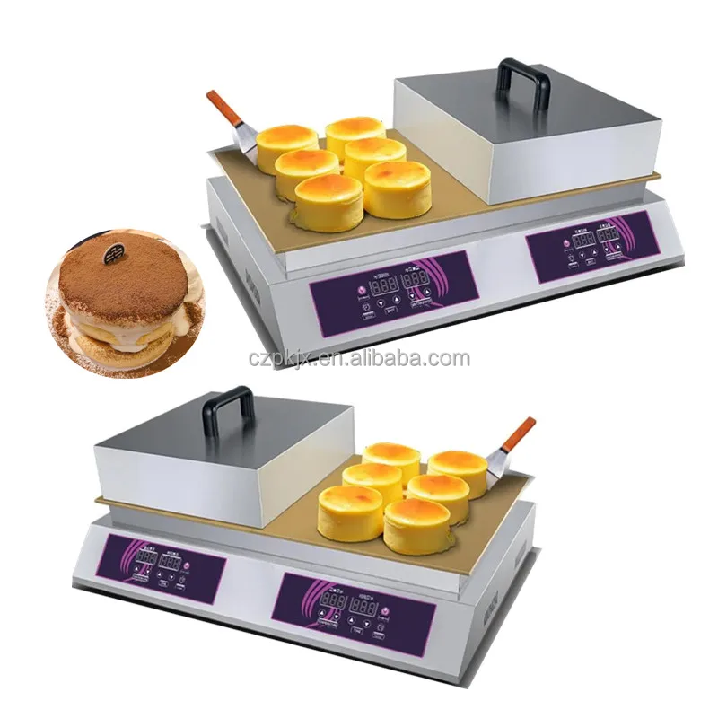 Shufulei Machine Double Plate Digital Display Muffin Maker Japanese Souffle Maker Machine