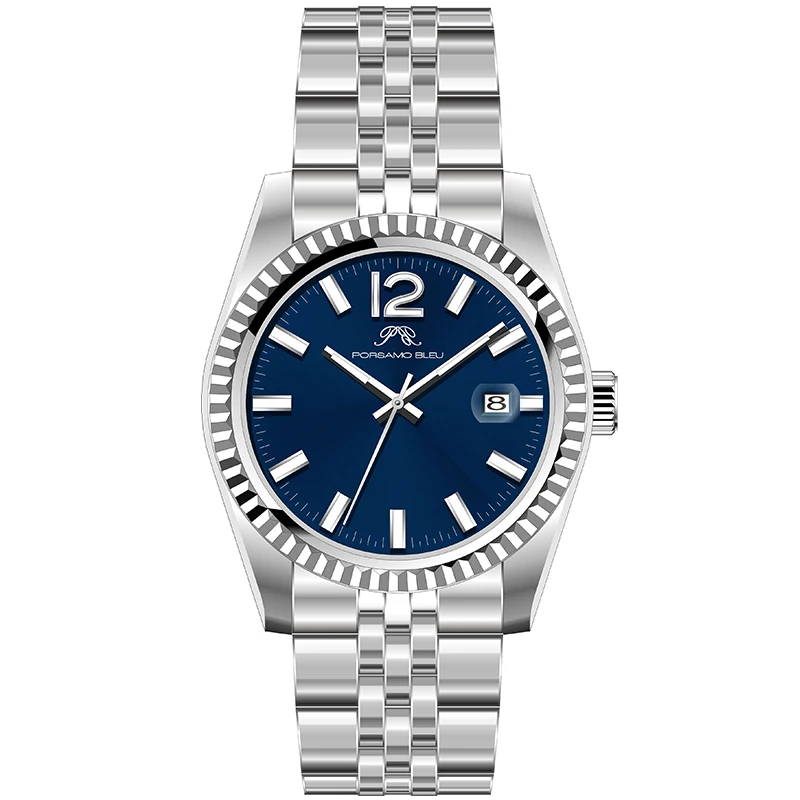 OEM Design Private Label Valentine Stainless Steel Couple Watch Japan or Swiss Movt for Ladies and Men U3046