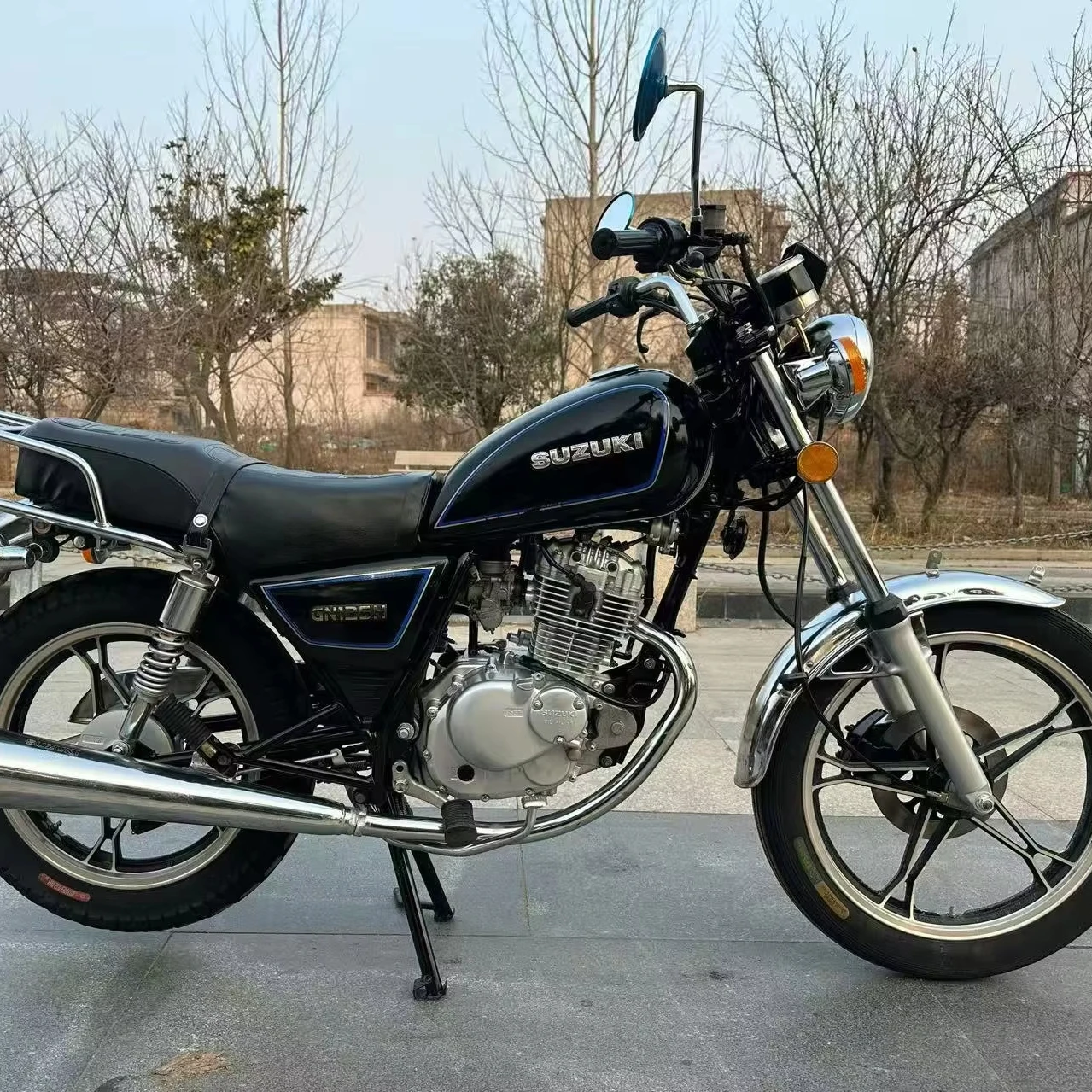 Suzuki Gn125 Single Cylinder Air Cooled 125cc Classic Cruiser