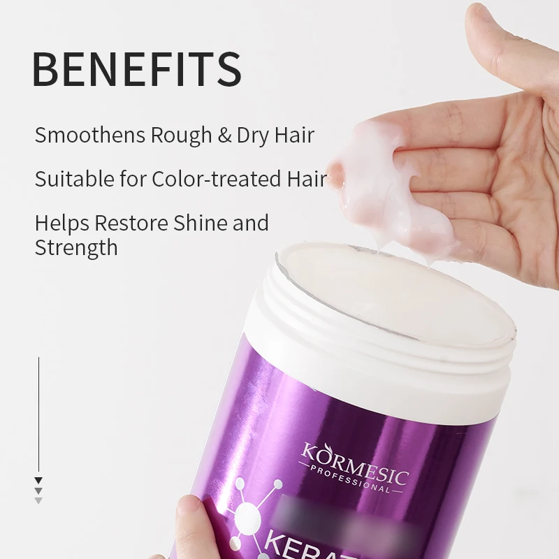 OEM Private Label KORMESIC Keratin Hair Mask Hair Moisturizing and Nourishing Hair Mask