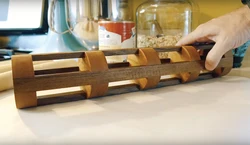 Долговечная деревянная Скалка-равиоли под заказ