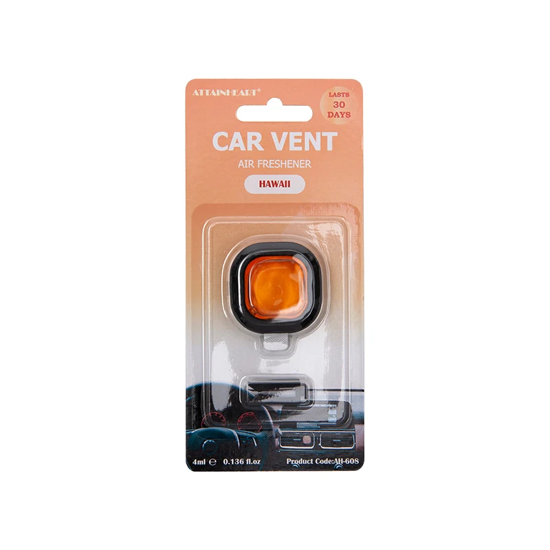 Liquid Car Interior Scent Clip Perfume Smell Diffuser Vent Clip Custom Membrane Car Air Freshener for Auto Vent