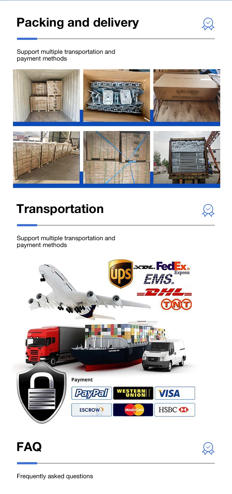 Hot Sale Products Welding Metal Spring Rapid Clamps 4 Holes Pressed Fast Clamp for Telescopic Poles