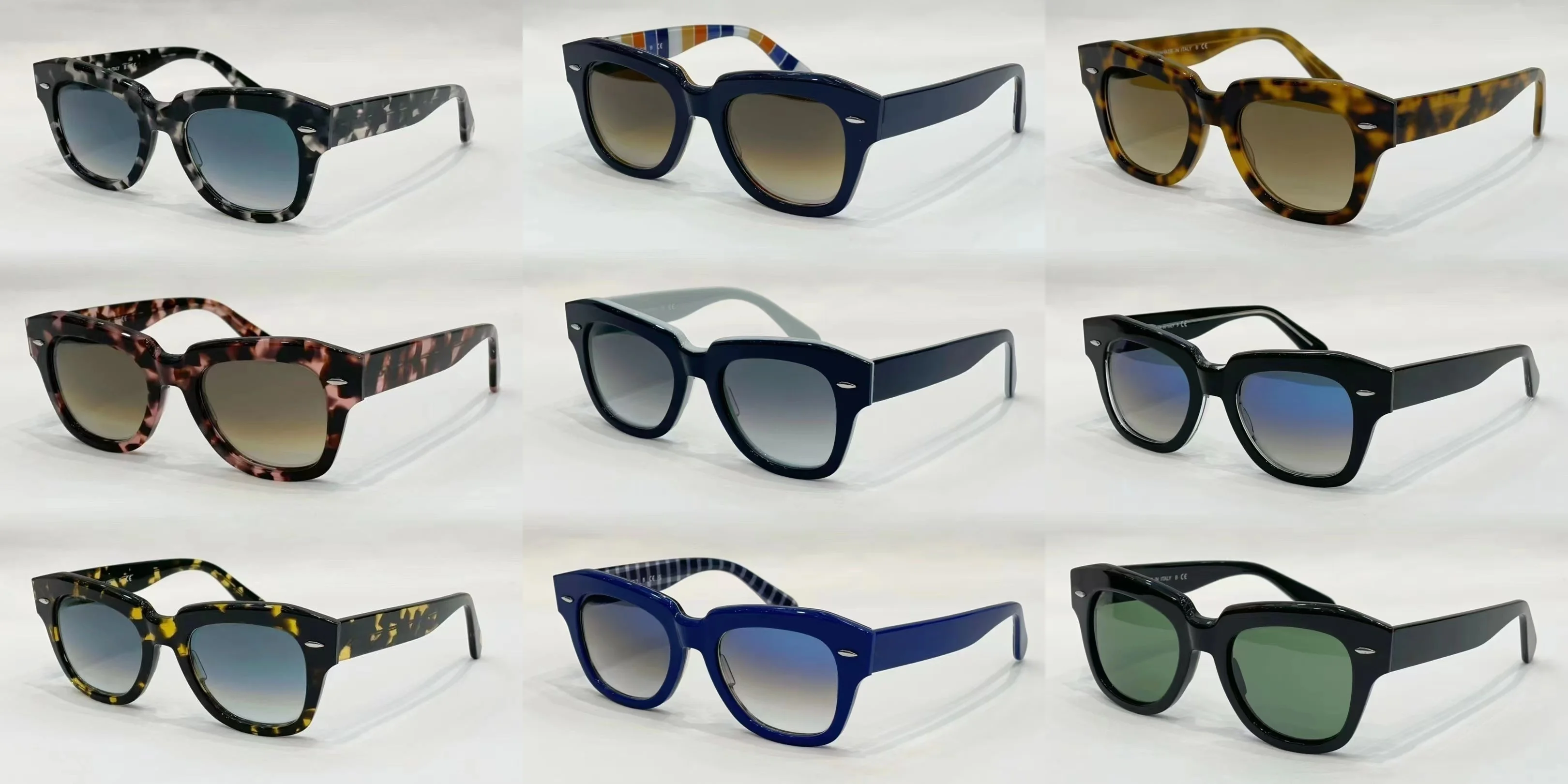 Polarised Designer Sunglasses With Uv400 Gradient Lenses For Adults_voghion.com