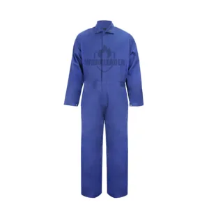 Factory Wholesale Flame Resistant Overalls Welding Electric Protection Fire Proof Work Safety FR Coverall