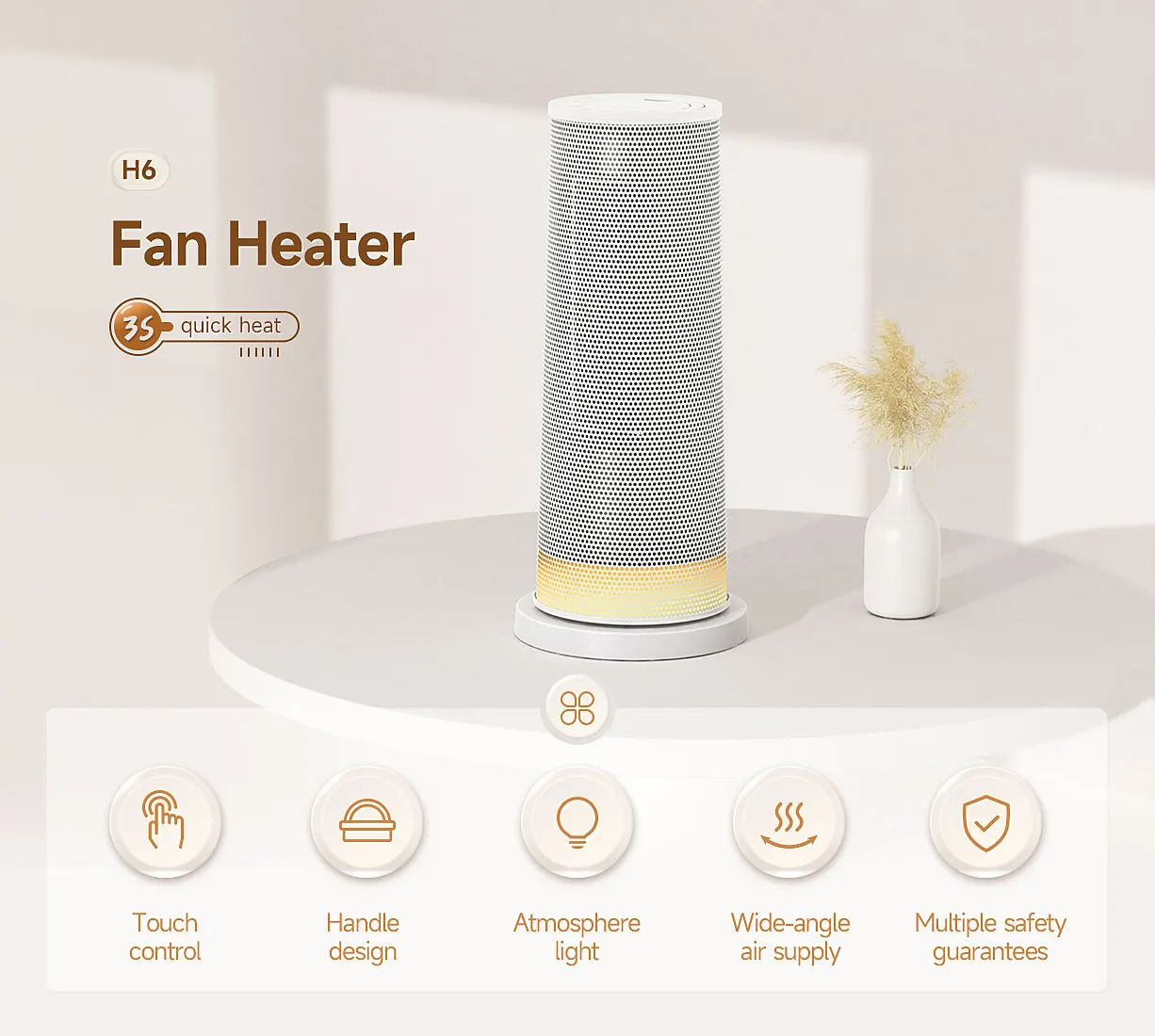 Space Heaters Tower Heater Bladeless Electric Air Heater Buy Space