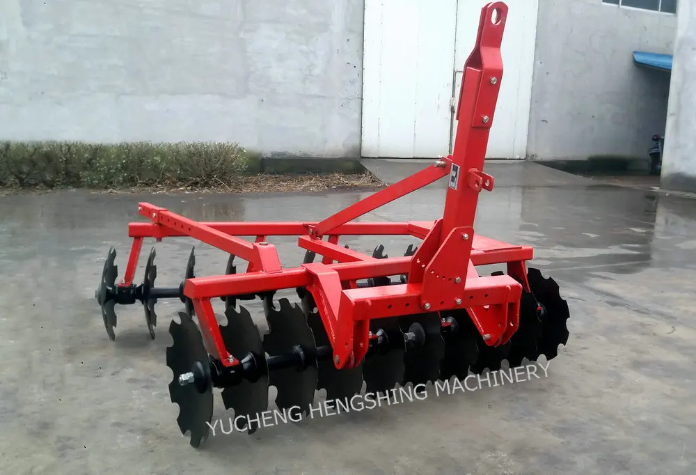 Agricultural equipment farm tractor mounted offset disc harrow for sale