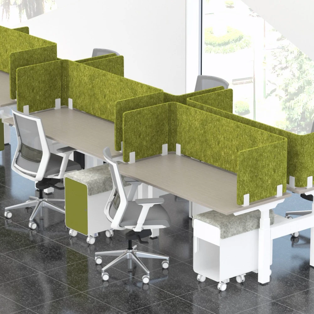 Звукоизолированные стеновые панели мобильная акустическая панель стекловолоконная настольная перегородка полиэфирная из