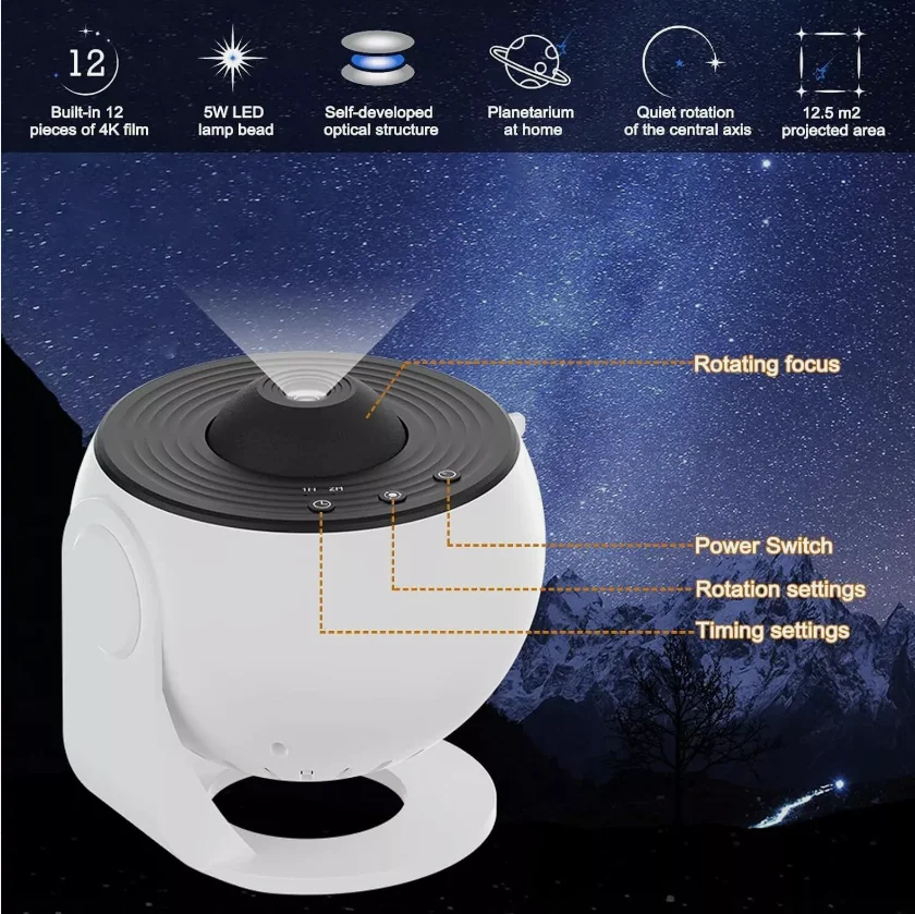 スペマン　プラネタリウム 手のひらサイズのプラネタリウムが楽しめる！カプセルトイ商品