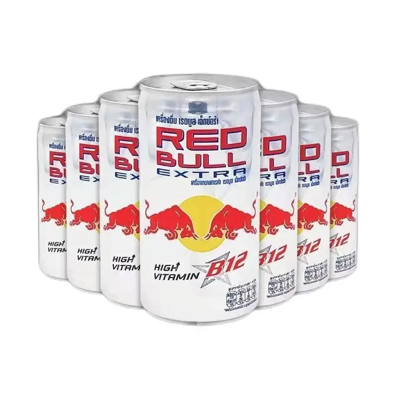 Первоначально упакован в Таиланд серебряной банку 170 мл RedBull витаминный Функциональный Напиток B12
