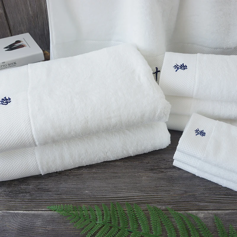 Hotel 100 Cotton White Face Towels Logo On Sale Buy Towels,Face