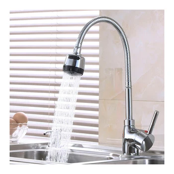 Classic Hot-Selling Kitchen Mixer Faucet Rotation Deck Mounted 360 Degree Rotating Kitchen Sink Faucets