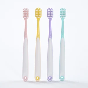 Popular Biodegradable Nylon Toothbrush for Adults Soft Bristle with Plastic Handle Daily Necessity From Chinese Factories