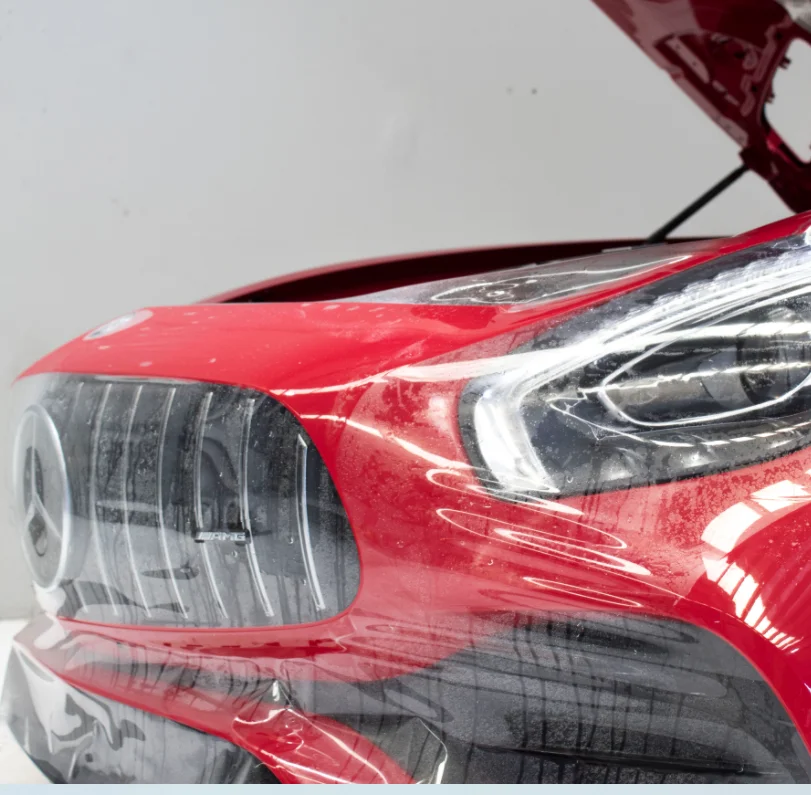 Water Repellency Automotive Parts & Accessories Clear Paint Film For