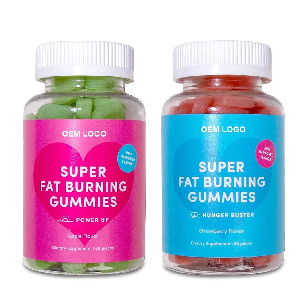 Private Label Vegan Fat Burner Gummies Weight Loss Pills Fat Burning