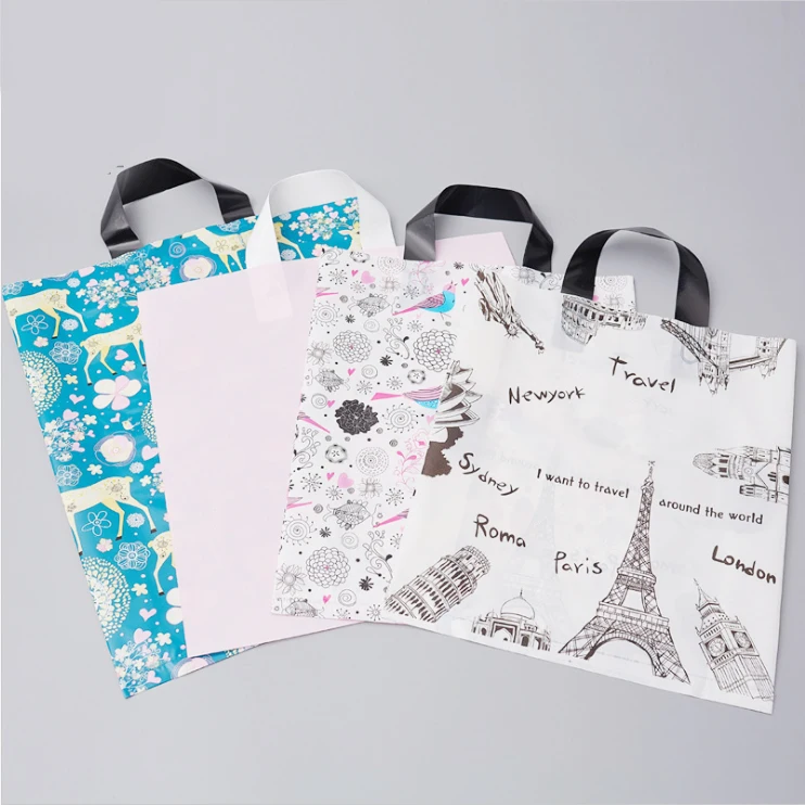 Plastic bags with customizable loop manufacturer Coplasem