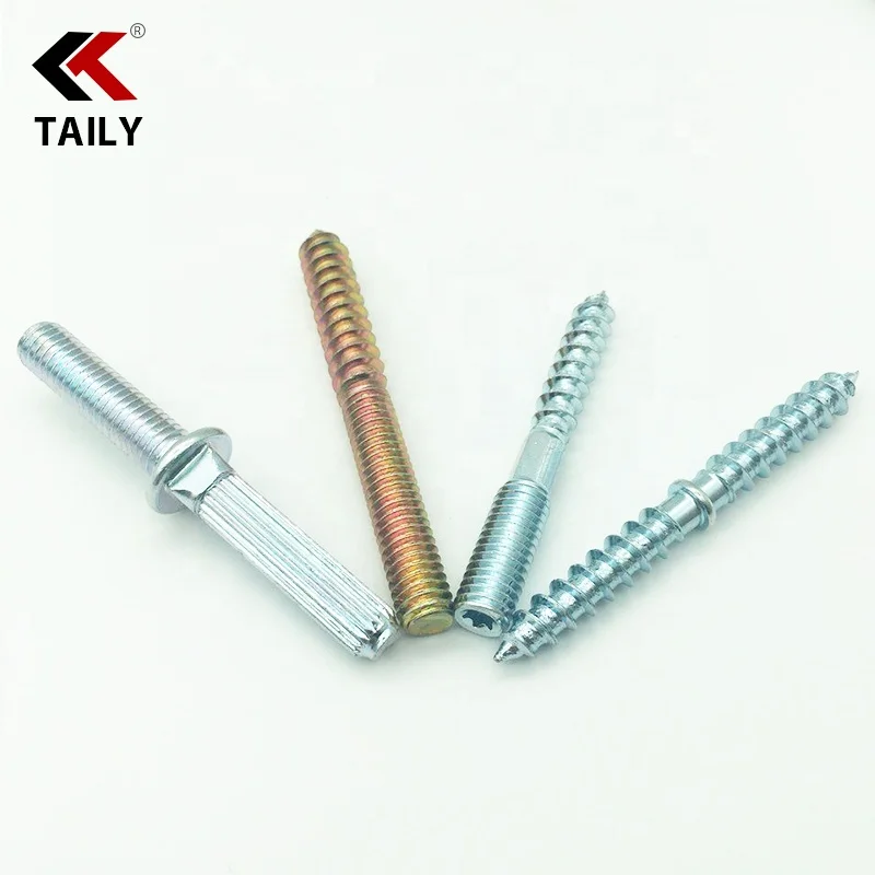 Factory Customized Zinc Plated Steel Wood Furniture Hardware Connecting