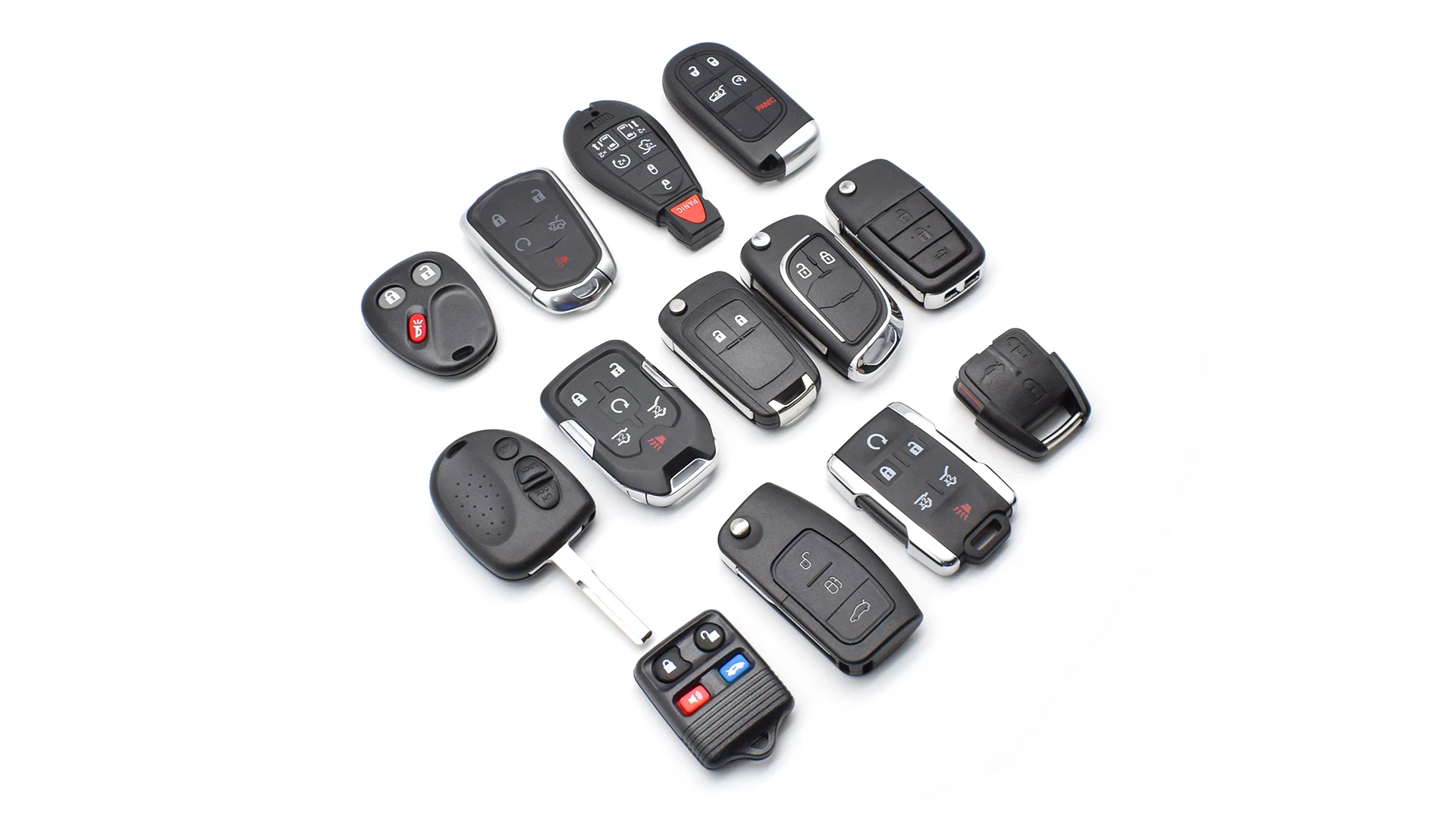 3+1buttons Remote Key 433mhz 46 Chip Without Logo Fcc:m3n-40821302 For ...