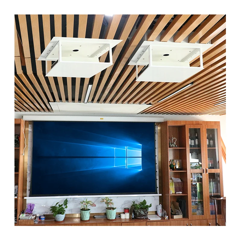 High Quality Remote Control Projector Ceiling Mount Universal Motorized Projector Lift Projector Elevator for Conference System