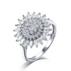 9K white gold/yellow gold/rose gold
