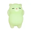 green cat