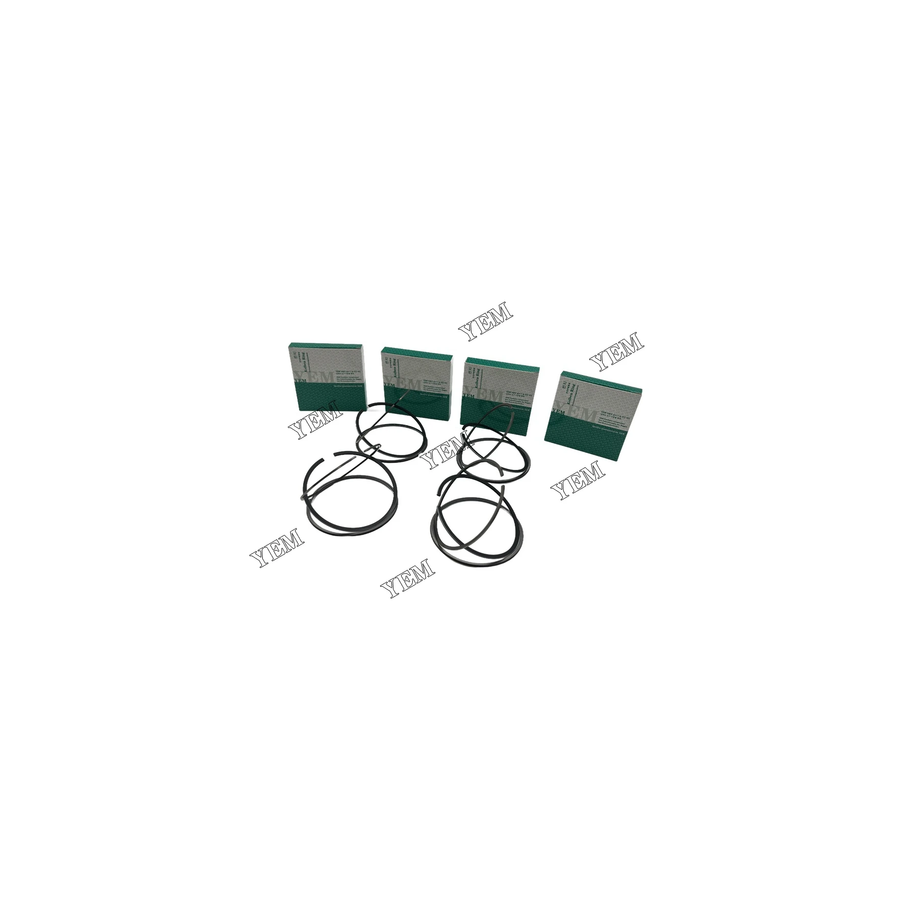 4M42 Piston Ring for Mitsubishi Machinery Engine Replacement Engine Parts