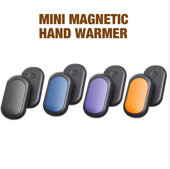 Hand Warmer, 2-Pack, 4000mAh, USB, Portable - detail 4