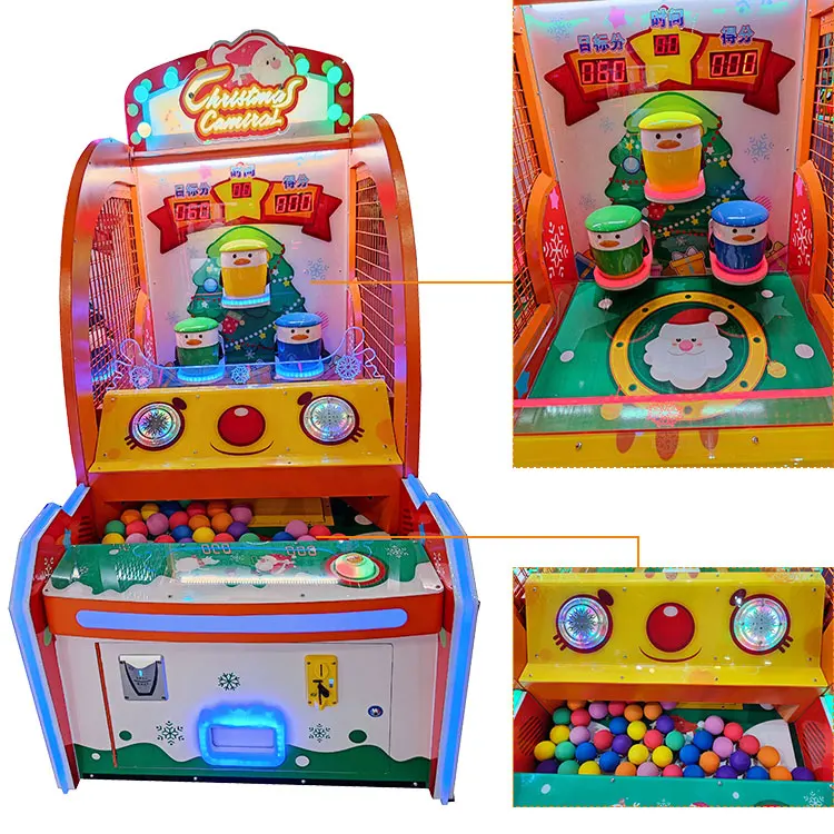 Factory Price Ball Shooting Arcade Game Machine Earn Money Coin Operated Games Kids Ticket Redemption Games for Sales