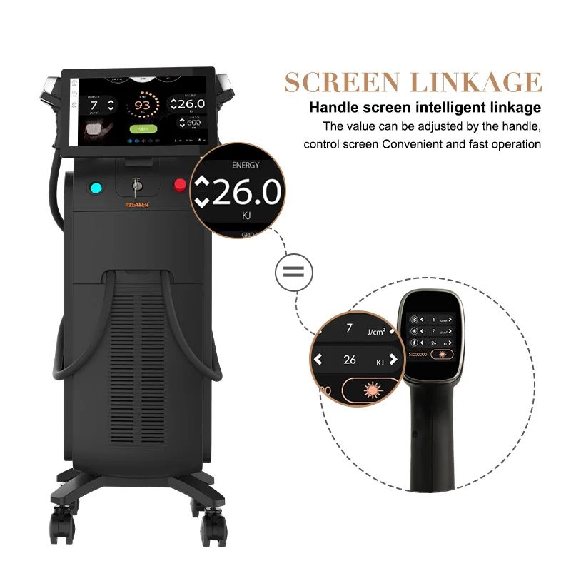 Professional 4 Wave Diode Laser Depilacion 755 808 940 1064 Diode Laser Hair Removal Machine