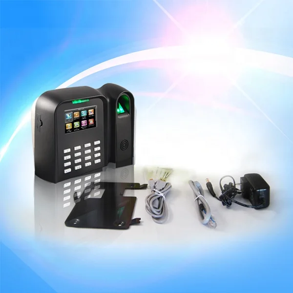 Linux Biometric Fingerprint Time Attendance System With USB Port With RFID Card Reader Time Recorder T9