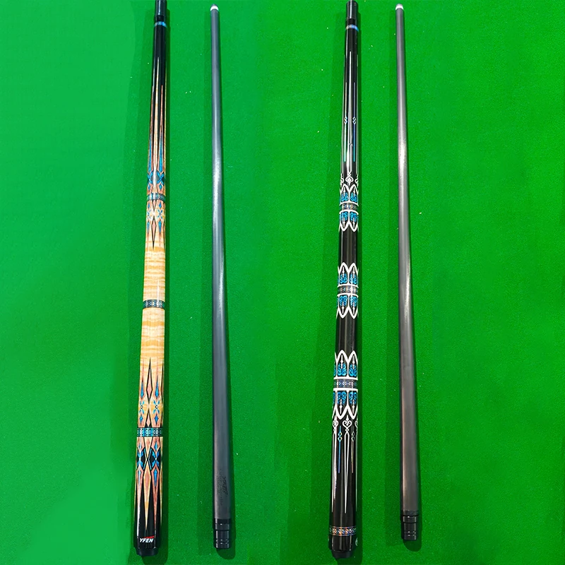 YFEN M3/M4 Carbon Fiber Shaft Pool Cues - Lightweight & Durable