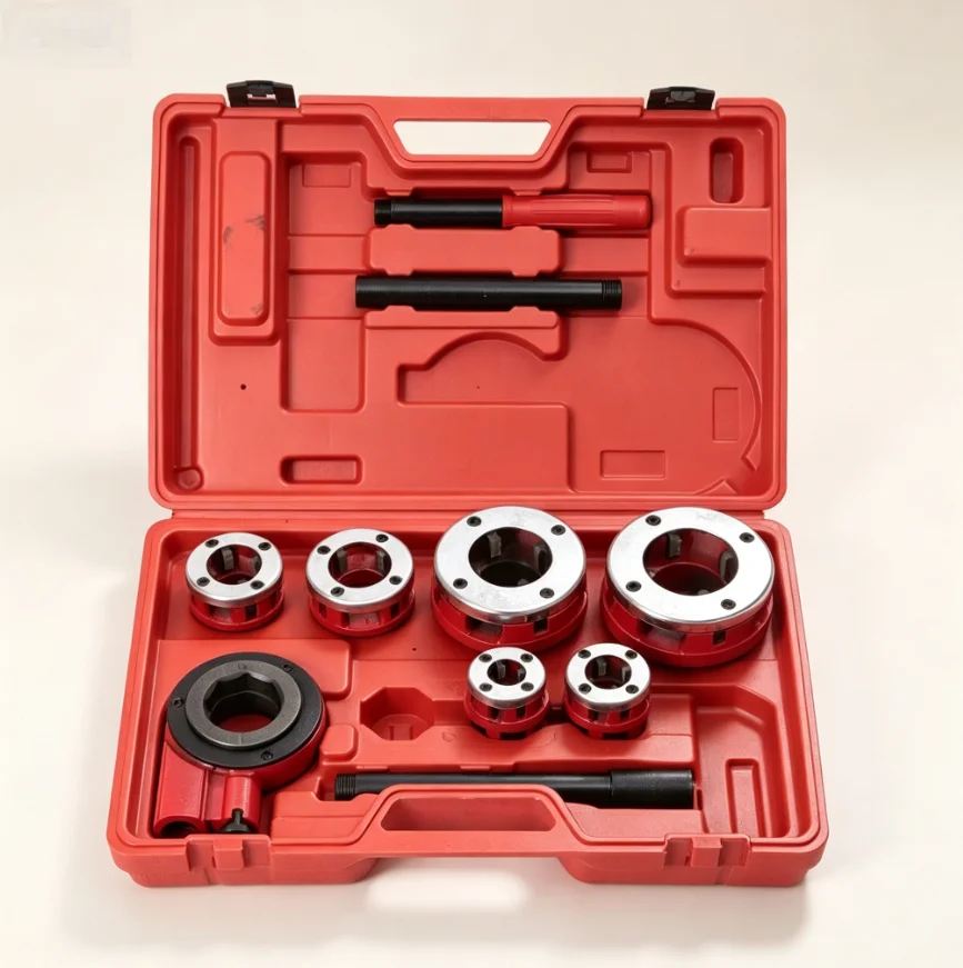 TEBAK Portable Handheld Electric Threading Machine High Efficiency Small Wire Threading Equipment