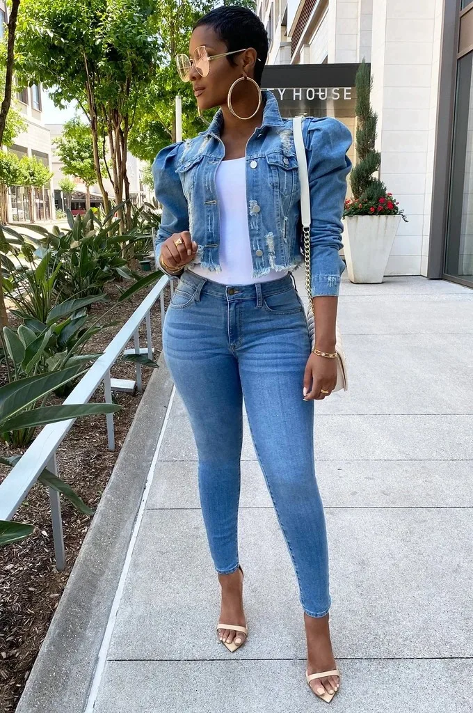 New Fashion Womens Casual Slim Denim Jacket Wholesale Korean Style Full  Sleeve Denim Trench Coat For Casual And Hot Days Available In Plus Sizes  From Michalle, $30.17 | DHgate.Com