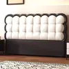 Black cat paw leather